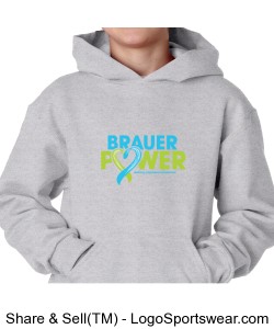Youth Brauer Power Hoodie Design Zoom